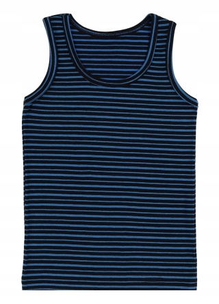 Podkoszulek chłopięcy dziecięcy t-shirt PASKI bielizna DONELLA 122/128