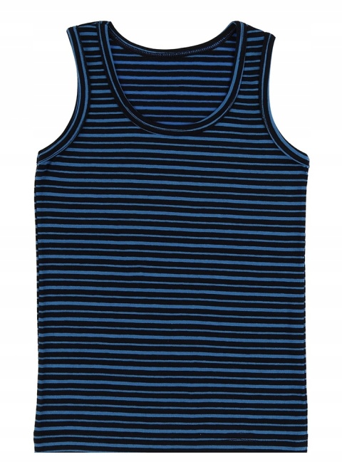 Podkoszulek chłopięcy dziecięcy t-shirt PASKI bielizna DONELLA 122/128