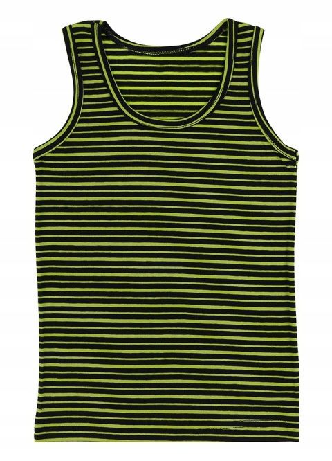 Podkoszulek chłopięcy dziecięcy t-shirt PASKI bielizna DONELLA 122/128