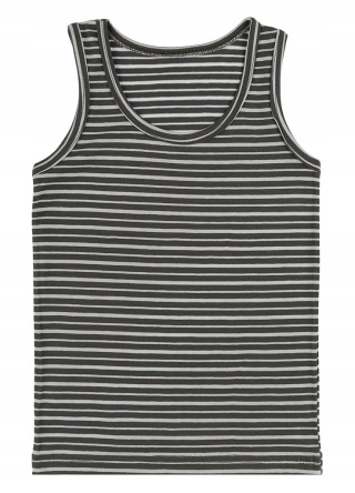 Podkoszulek chłopięcy dziecięcy t-shirt PASKI bielizna DONELLA 134/140