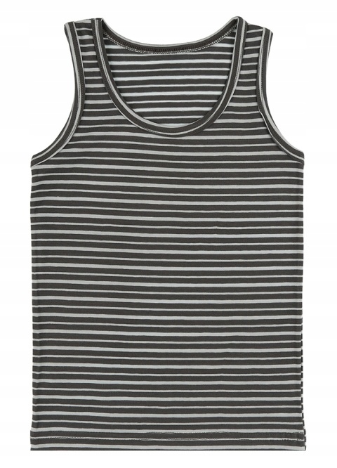 Podkoszulek chłopięcy dziecięcy t-shirt PASKI bielizna DONELLA 134/140