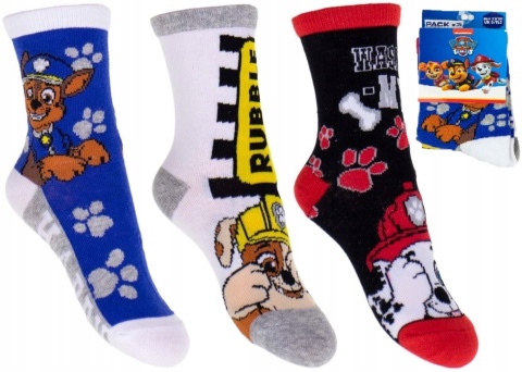 Skarpetki PSI PATROL skarpety dziecięce 3-pak 27-30