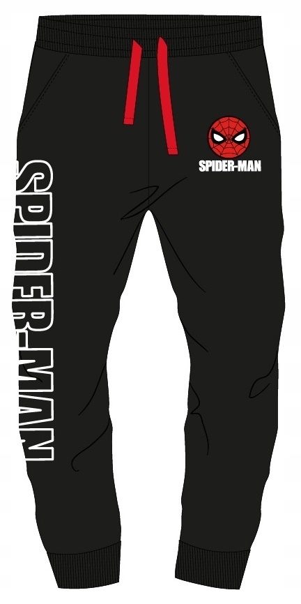 Spodnie dresowe SPIDERMAN dziecięce chłopięce 116
