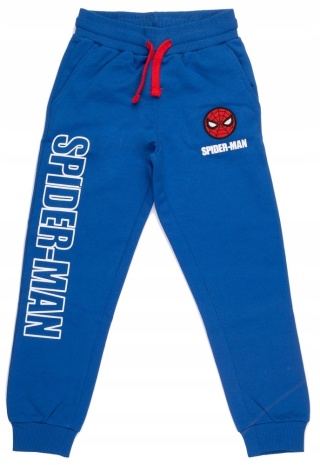 Spodnie dresowe SPIDERMAN dziecięce chłopięce 128