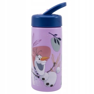 Bidon kubek ze słomką KRAINA LODU FROZEN 410ml