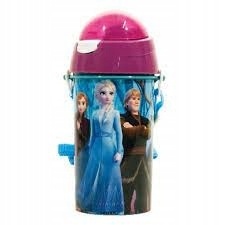 Bidon kubek ze słomką KRAINA LODU FROZEN II pasek