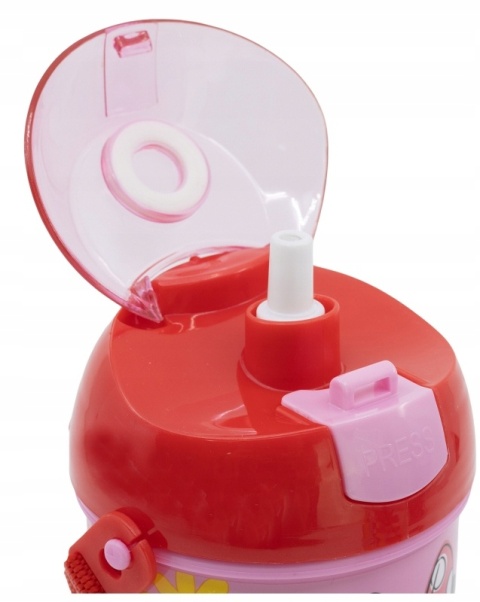 Bidon kubek ze słomką MYSZKA MINNIE pasek 450ML