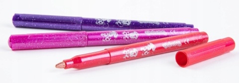 Flamastry mazaki pisaki brokatowe 6 kolorów PATIO Colorino MYSZKA MINNIE