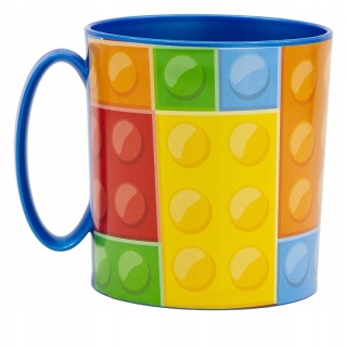 KLOCKI kubek do mikrofali z uchem