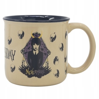 Kubek ceramiczny WEDNESDAY Rodzina Adamsów 400 ml oficjalny
