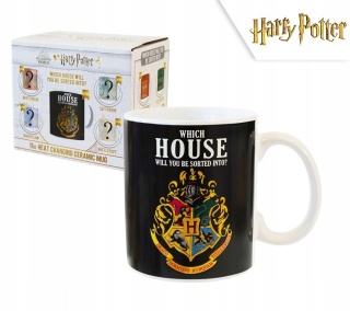 Kubek ceramiczny niespodzianka zmieniający kolor Harry Potter Hogwart 325ml