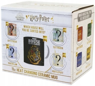 Kubek ceramiczny niespodzianka zmieniający kolor Harry Potter Hogwart 325ml