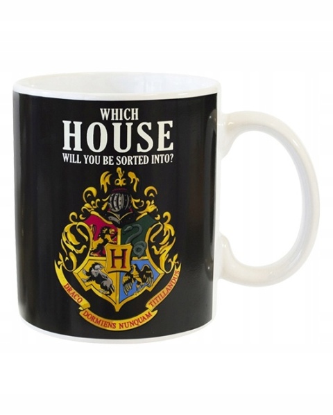 Kubek ceramiczny niespodzianka zmieniający kolor Harry Potter Hogwart 325ml