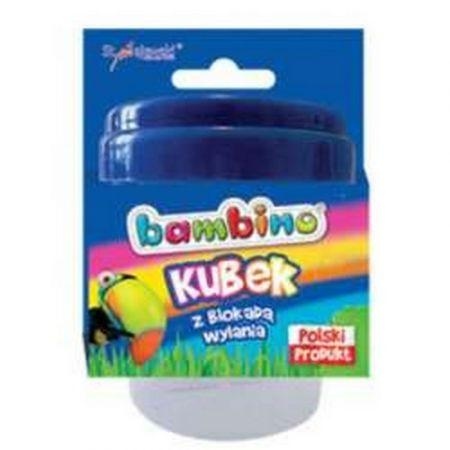Kubek niekapek z blokadą wylania do farb BAMBINO