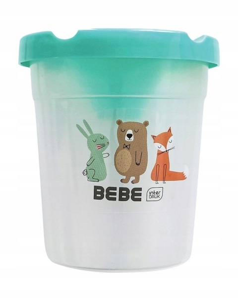 Kubek niekapek z blokadą wylania do farb INTERDRUK