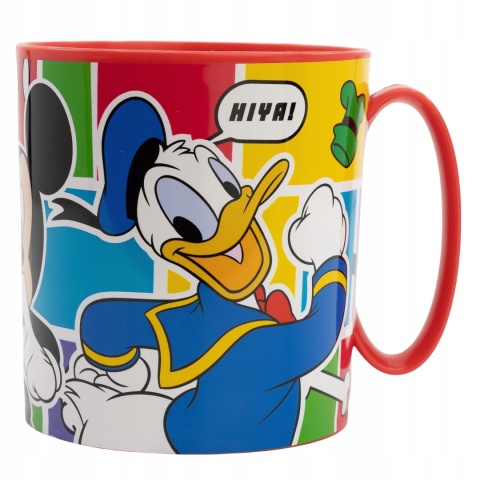 Myszka Mickey Miki Donald Goofy DISNEY kubek do mikrofali z uchem 350 ml