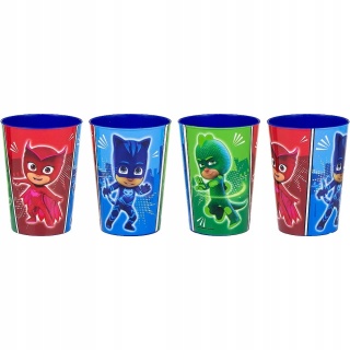 PIDŻAMERSI PJMASKS kubek kubeczek 260 ml x 4 szt