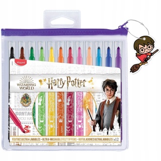 Pisaki mazaki flamastry 12 kolorów HARRY POTTER
