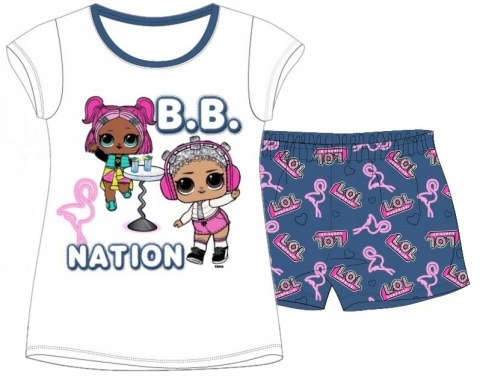 Piżama LOL SURPRISE dziecięca letnia 104