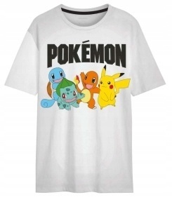 T-shirt POKEMON PIKACHU koszulka chłopięca dziecięca 110/116