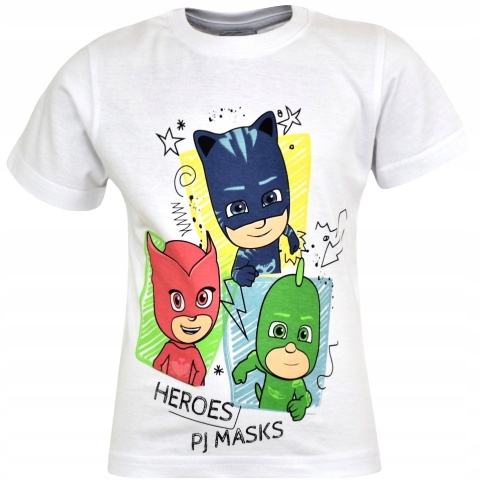 T-shirt bluzka koszulka PIDŻAMERSI PJMASKS r.98