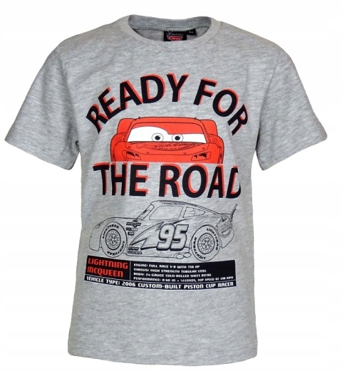 T-shirt koszulka AUTA ZYGZAK MCQUEEN bluzeczka 128