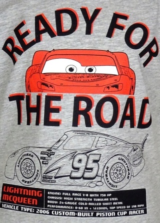T-shirt koszulka AUTA ZYGZAK MCQUEEN bluzeczka 128