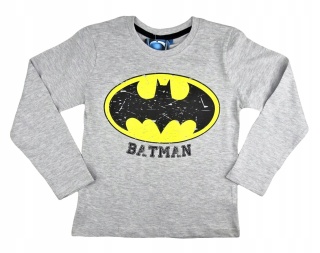 Bluzka t-shirt BATMAN długi rękaw koszulka 140