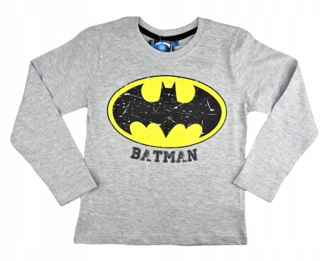 Bluzka t-shirt BATMAN długi rękaw koszulka 140