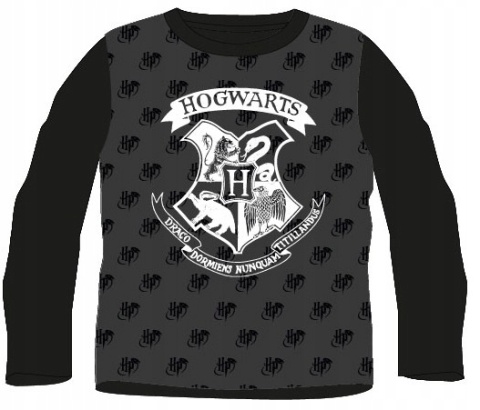 Bluzka t-shirt HARRY POTTER HOGWARTS chłopięca 116