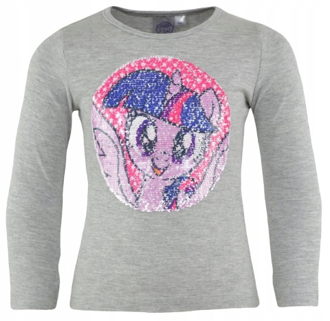Bluzka t-shirt MY LITTLE PONY magiczne cekiny 98