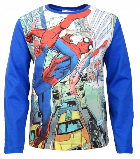 Bluzka t-shirt SPIDERMAN MARVEL długi rękaw 98