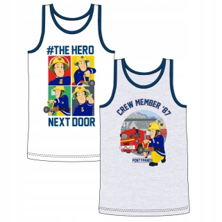 Koszulka t-shirt STRAŻAK SAM 2-PAK 122/128