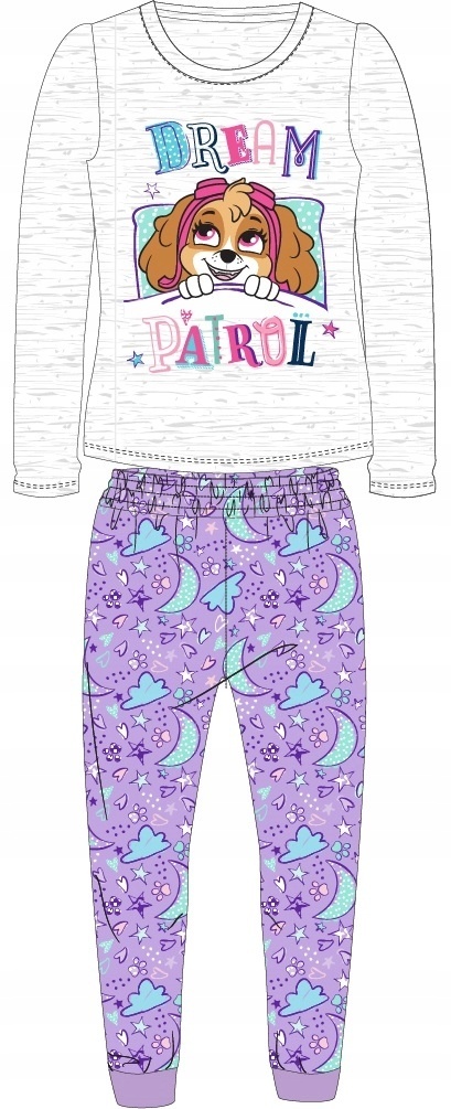 Piżama PSI PATROL SKYE dziecięca dziewczęca długa 116