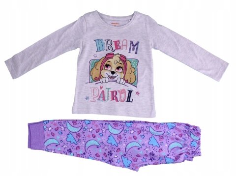 Piżama PSI PATROL SKYE dziecięca dziewczęca długa 122