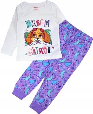 Piżama PSI PATROL SKYE dziecięca dziewczęca długa 98