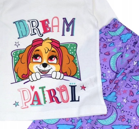 Piżama PSI PATROL SKYE dziecięca dziewczęca długa 98