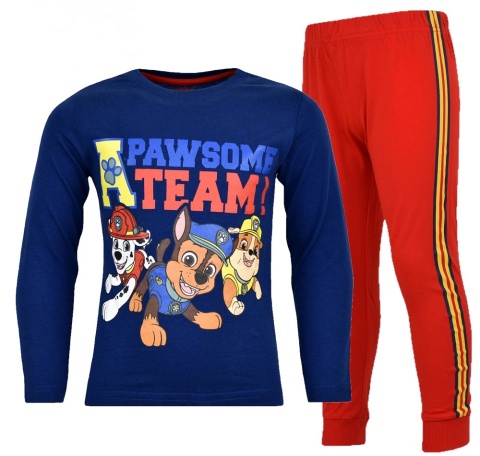 Piżama dziecięca PSI PATROL CHASE długi rękaw 116