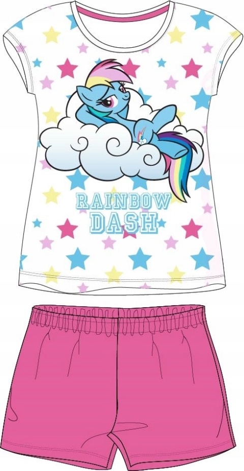 Piżama letnia MY LITTLE PONY RAINBOW DASH 98