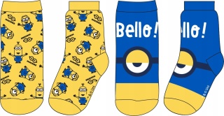 Skarpetki skarpety MINIONKI 23-26 2-pak