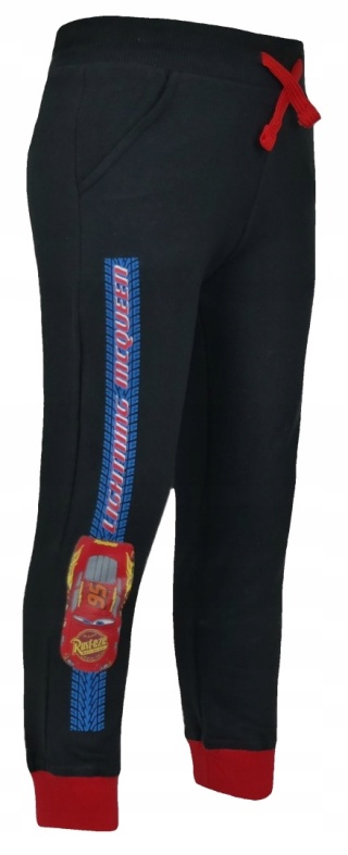 Spodnie AUTA ZYGZAK MCQUEEN dresowe dziecięce 98