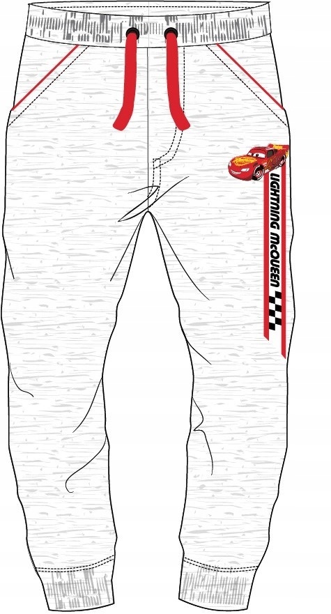 Spodnie AUTA ZYGZAK MCQUEEN dresowe dziecięce 98