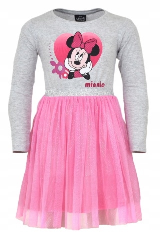 Sukienka MYSZKA MINNIE TIUL dziecięca 128/134