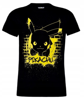 T-shirt POKEMON PIKACHU koszulka 110/116