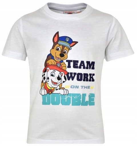 T-shirt PSI PATROL koszulka dziecięca 2pak 122/128