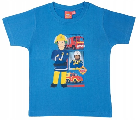 T-shirt koszulka STRAŻAK SAM 2- pak 110/116