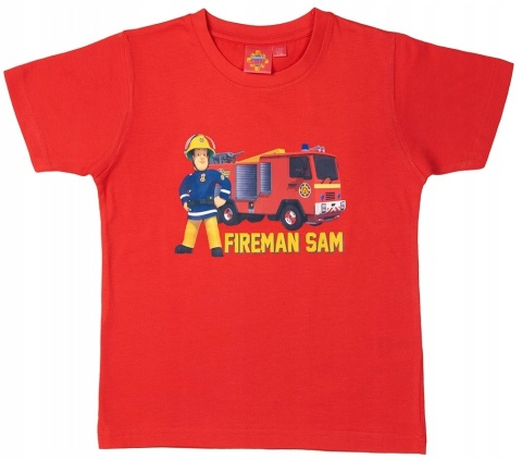 T-shirt koszulka STRAŻAK SAM 2- pak 110/116