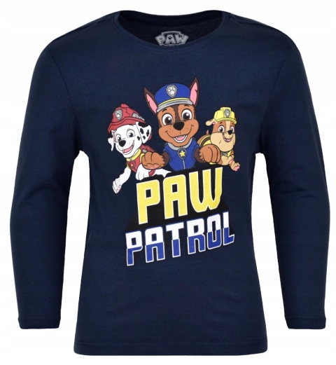 Bluzka t-shirt PSI PATROL długi rękaw 110/116