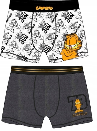 Bokserki chłopięce GARFIELD majtki 2pak 134/140