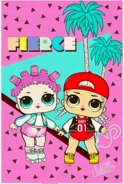 LOL SURPRISE kocyk koc polarowy miękki 100X150